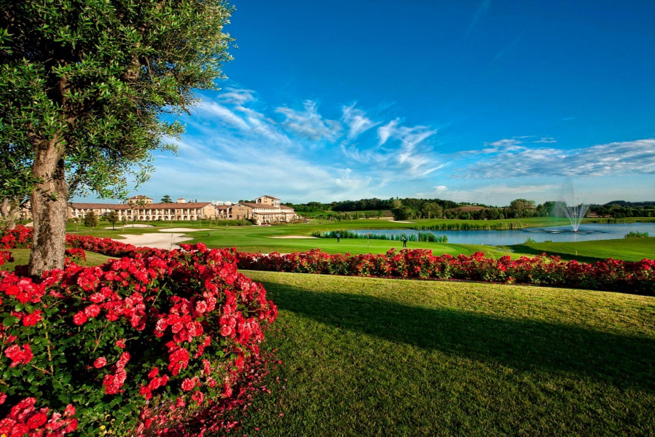 Garda Hotel San Vigilio Golf Поццоленго Экстерьер фото